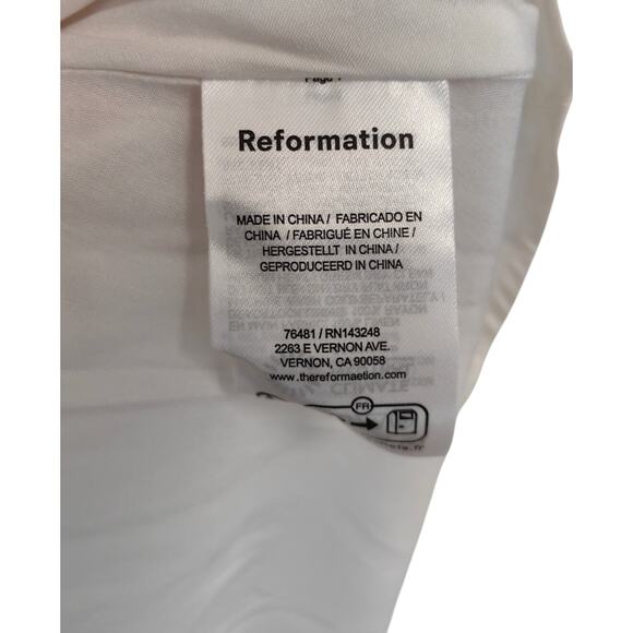 Reformation Anatolia Linen Two Piece Floral Serenity US 6 - Picture 13 of 16